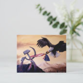 Carte postale "Liberté Bataille" (Debout devant)