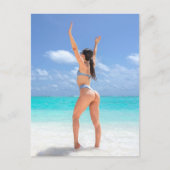 Carte Postale Liberté › Bikini › Plage › Babe › (Devant)