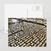 Carte Postale Liberté de presse (Devant / Derrière)