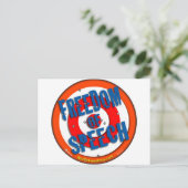 Carte Postale Liberté d'expression (Debout devant)