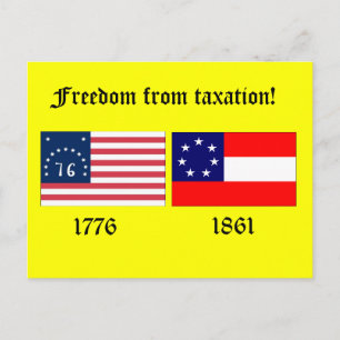 Carte Postale Liberté d'imposition