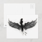 Carte Postale Liberté musicale (Devant / Derrière)