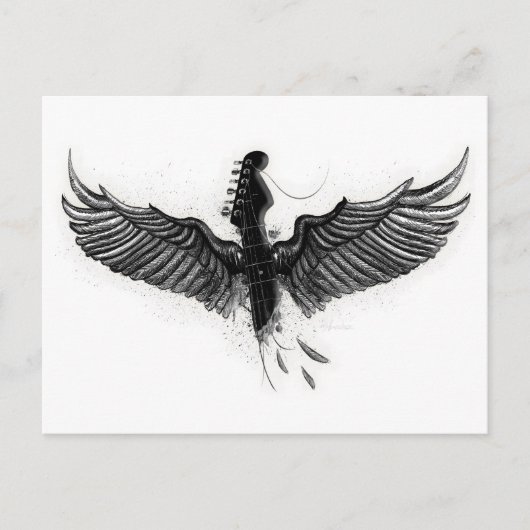 Carte Postale Liberté musicale (Devant)