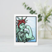 Carte Postale Liberté "Nous pouvons le faire" (Debout devant)