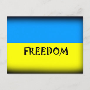 Carte Postale Liberté Ukraine