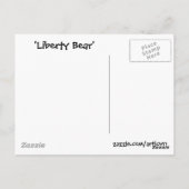 Carte postale 'Liberty Bear' NY (Dos)