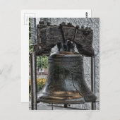 Carte Postale Liberty Bell (Devant / Derrière)