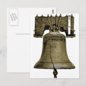 CARTE POSTALE LIBERTY BELL (Devant / Derrière)