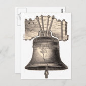 Carte Postale Liberty Bell (Devant / Derrière)
