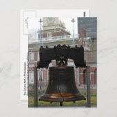 Carte Postale Liberty Bell 001 (Devant / Derrière)