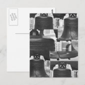 Carte Postale Liberty Bell Montage (Devant / Derrière)