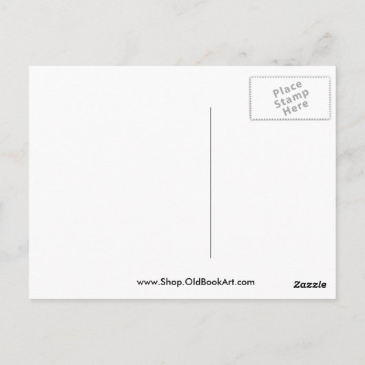 Carte Postale Liberty Enlightening the World - Statue de la Libe (Dos)