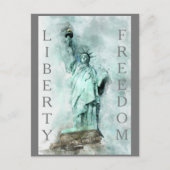 Carte postale Liberty Freedom (Devant)