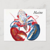 Carte postale Liberty Lobster (Devant)