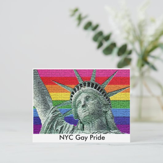 Carte Postale Liberty Pride (Debout devant)