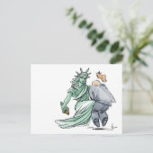 Carte postale Liberty Self-Defense (Debout devant)