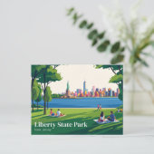 Carte Postale Liberty State Park États-Unis (Debout devant)