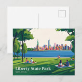 Carte Postale Liberty State Park États-Unis (Devant / Derrière)