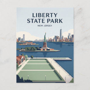 Carte Postale Liberty State Park USA