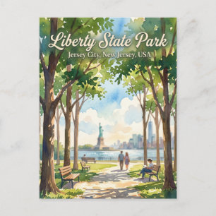 Carte Postale Liberty State Park USA