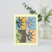 Carte Postale Liberty USA (Debout devant)