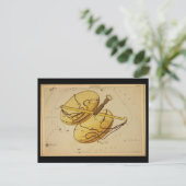 Carte postale Libra (Debout devant)
