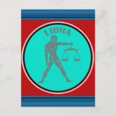 Carte postale Libra (Devant)