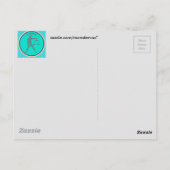 Carte postale Libra (Dos)