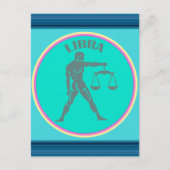 Carte postale Libra (Devant)