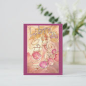 Carte Postale Libra (Debout devant)