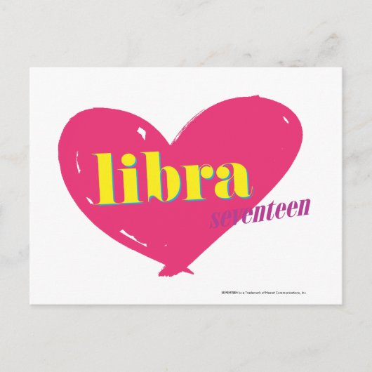 Carte Postale Libra (Devant)