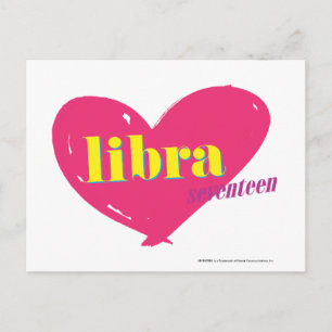Carte Postale Libra