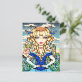 Carte Postale Libra (Debout devant)