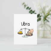 Carte Postale Libra (Debout devant)