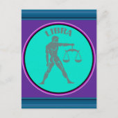 Carte postale Libra (Devant)