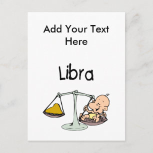Carte Postale Libra