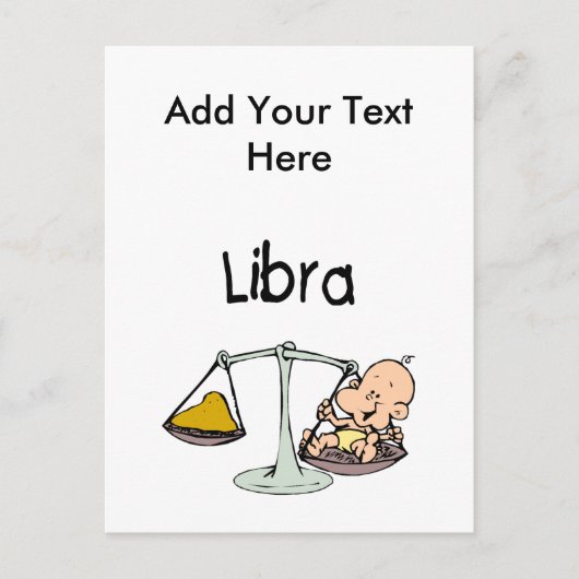 Carte Postale Libra (Devant)