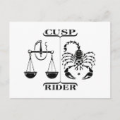Carte Postale Libra/Scorpio (Devant)