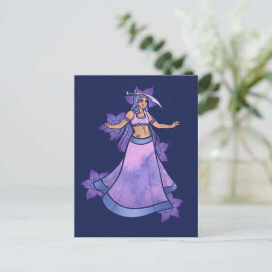 Carte Postale Libra Sword Belly Dancer (Debout devant)