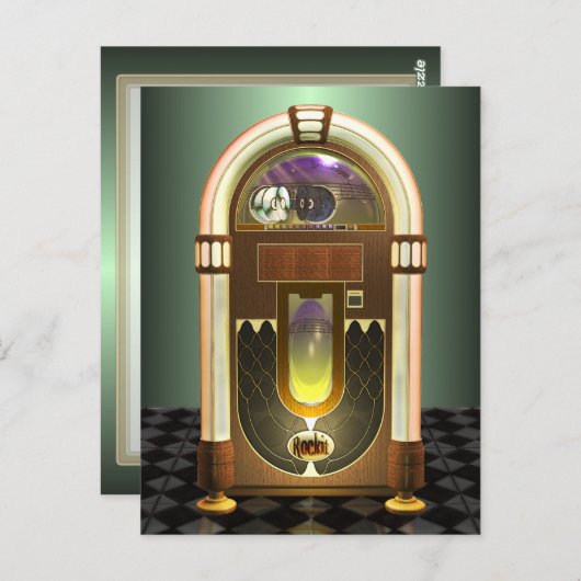 Carte postale Librairie (Devant / Derrière)