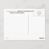 Carte postale Librairie (Dos)