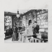 Carte Postale Librairie, 1895 (Devant)