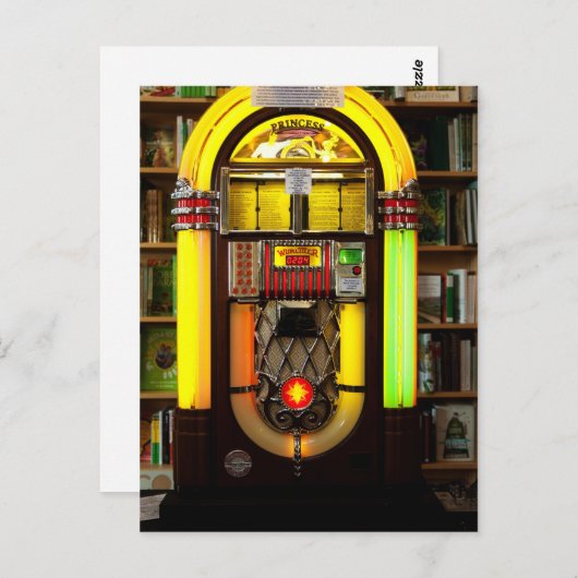 Carte Postale Librairie ancienne (Devant / Derrière)