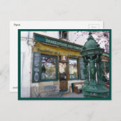 Carte Postale Librairie de Shakespeare (Paris) (Devant / Derrière)