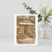 Carte Postale Librairie de style vintage (Debout devant)
