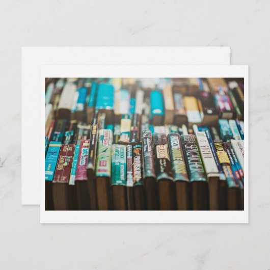 Carte Postale Librairie Librairie Librairie Posstcross (Devant / Derrière)