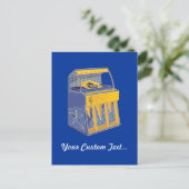 Carte Postale Librairie rétro (Debout devant)