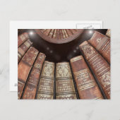 Carte Postale Library Books (Devant / Derrière)