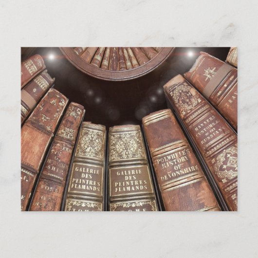 Carte Postale Library Books (Devant)