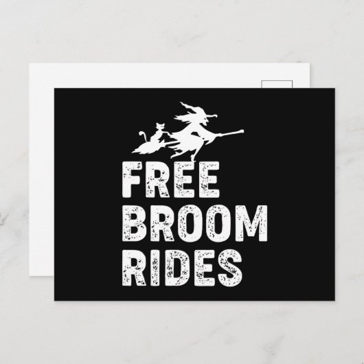 Carte Postale Libre Blocage (Devant / Derrière)